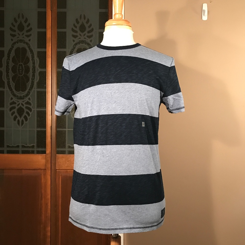 NWT - Express Slub Thick Striped Crewneck Tee